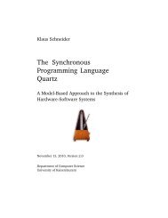 The Synchronous Programming Language Quartz - Embedded ...