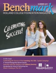 Benchmark Magazine - Holland College