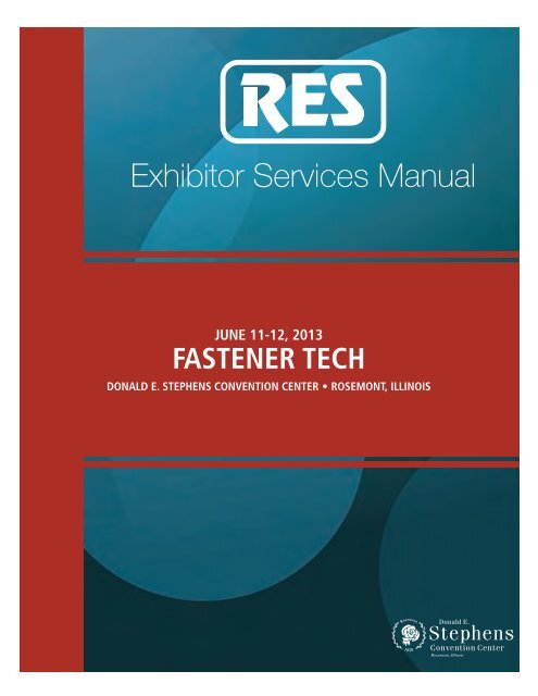 Exhibitor Services Manual - Fastener Technology International