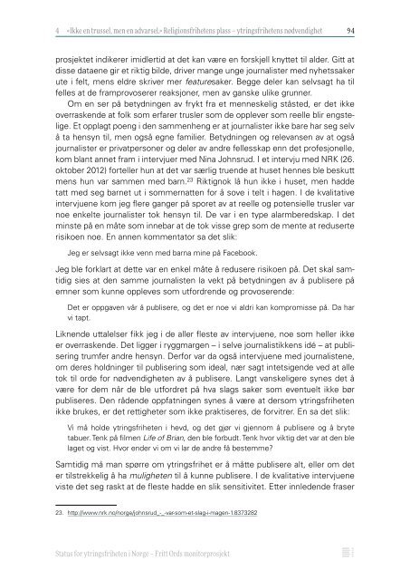 Ytringsfrihet Hovedrapport DIG (3)