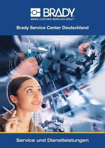 Brady Service Center Deutschland Service und Dienstleistungen