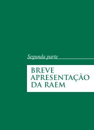 BREVE APRESENTAÃÃO DA RAEm - Macao Yearbook