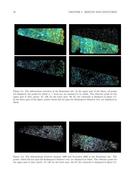 InSAR Stack Processing â Deformation Mapping in the Area of ...