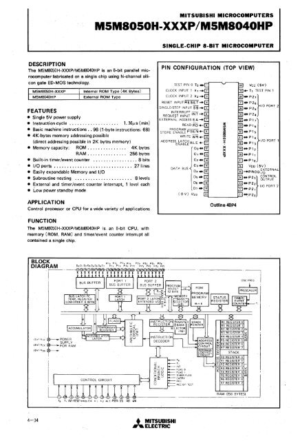 mitsubishi - Al Kossow's Bitsavers