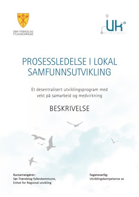 prosessledelse i lokal samfunnsutvikling - SÃƒÂ¸r-TrÃƒÂ¸ndelag ...