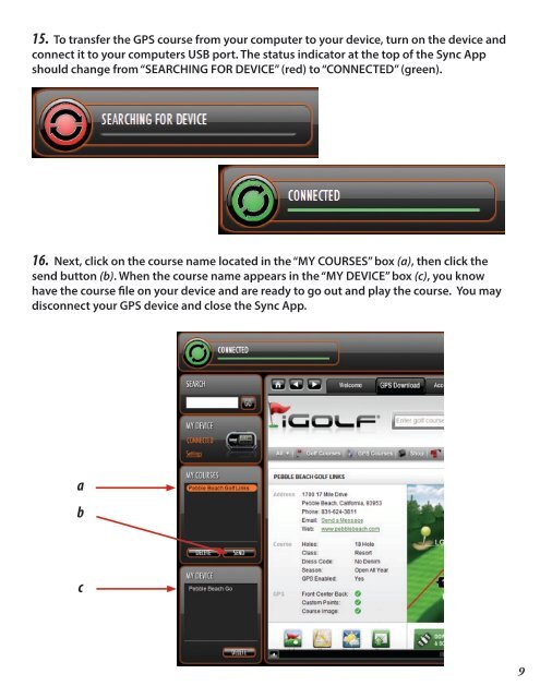 Installing and Using the Sync App on Windows 7 - Bushnell Golf