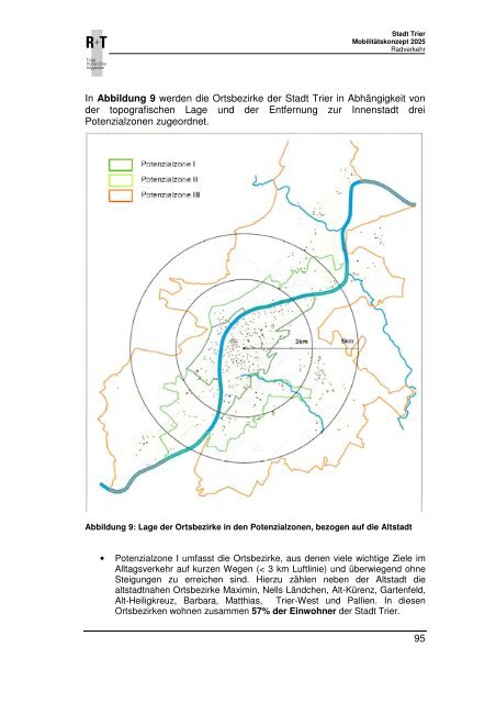 Mobilitätskonzept Trier 2025 Textband - Stadt Trier