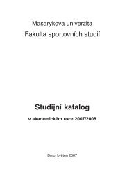 StudijnÃƒÂ­ katalog v akademickÃƒÂ©m roce 2007/2008 - Fakulta ...