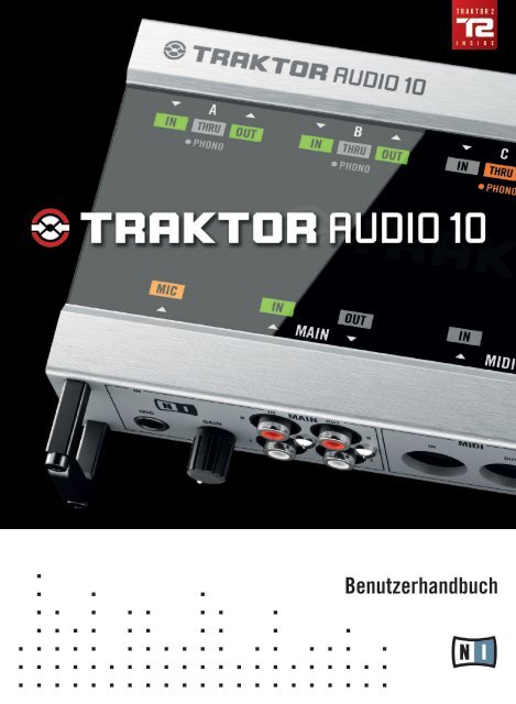 Traktor Audio 10 Manual German - Dj-technik.de