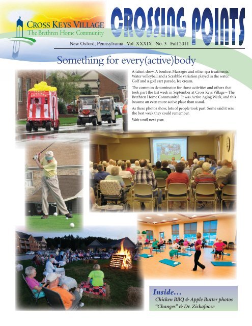 Something for every(active)body - Cross Keys Village