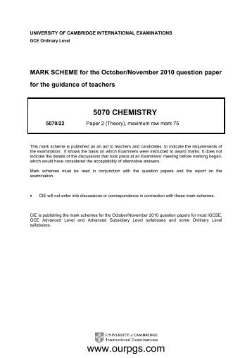 Chemistry-Marking Scheme/Chemistry-MS-P22-O.N ... - Ourpgs.com