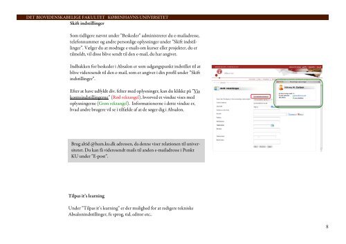 Brugervejledning til Absalon Underviser - itslearning