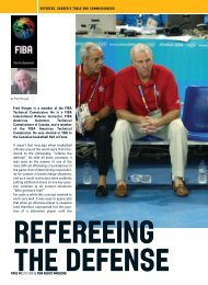 PAGE 40 | 10 2004 | FIBA ASSIST MAGAZINE REFEREES ...