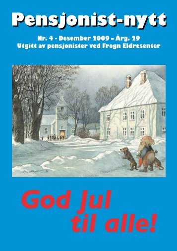 God Jul til alle! - Pensjonist-nytt