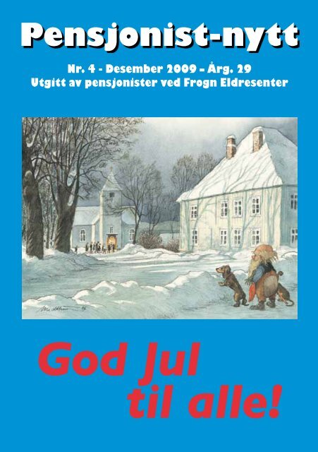 God Jul til alle! - Pensjonist-nytt