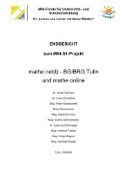 Endbericht - Dorfmayr