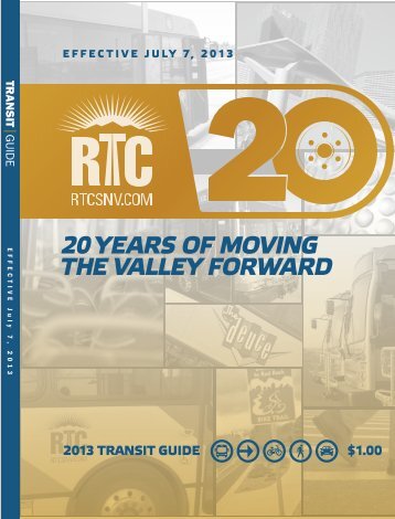 July 2013 Transit Guide - Regional Transportation Commission of ...