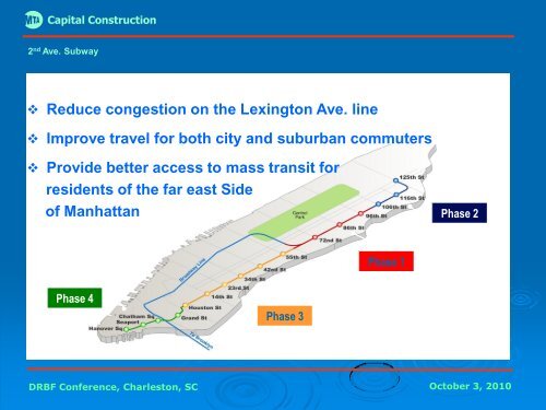 MTA Capital Construction - Dispute Resolution Board Foundation