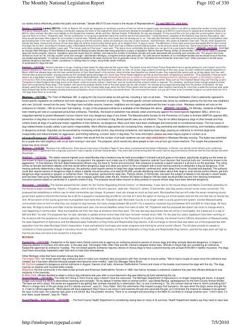 Page 1 of 330 The Monthly National Legislation Report 7/5/2010 ...