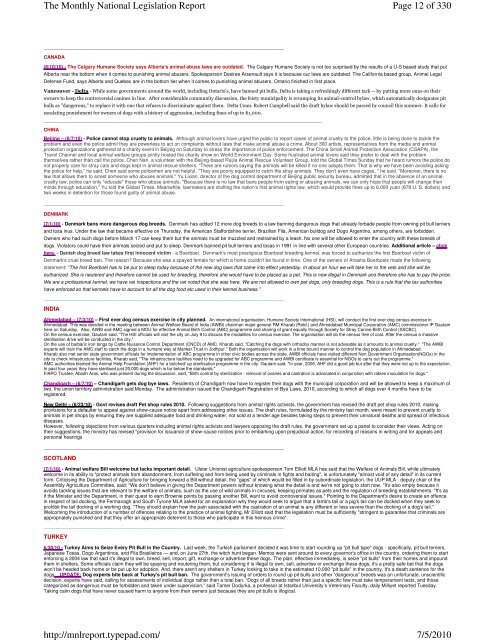 Page 1 of 330 The Monthly National Legislation Report 7/5/2010 ...