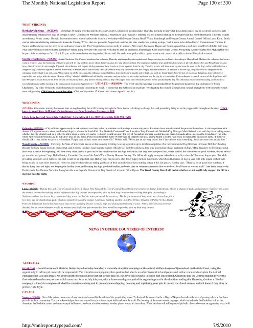 Page 1 of 330 The Monthly National Legislation Report 7/5/2010 ...