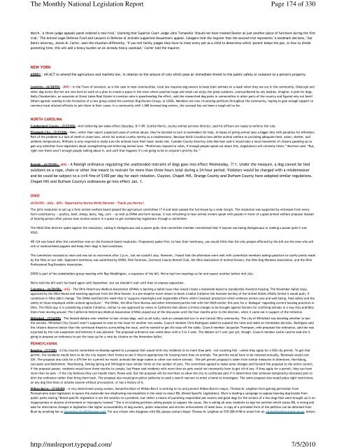 Page 1 of 330 The Monthly National Legislation Report 7/5/2010 ...