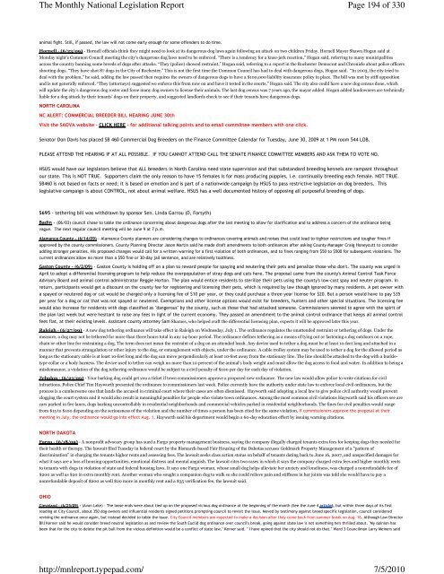 Page 1 of 330 The Monthly National Legislation Report 7/5/2010 ...