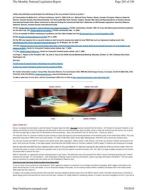 Page 1 of 330 The Monthly National Legislation Report 7/5/2010 ...