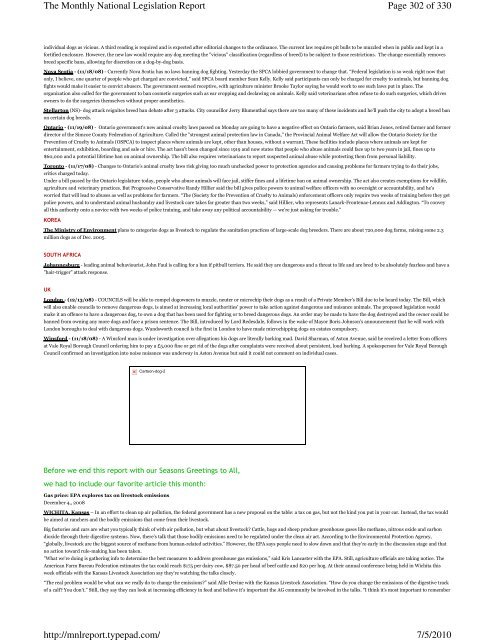 Page 1 of 330 The Monthly National Legislation Report 7/5/2010 ...