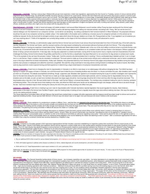 Page 1 of 330 The Monthly National Legislation Report 7/5/2010 ...