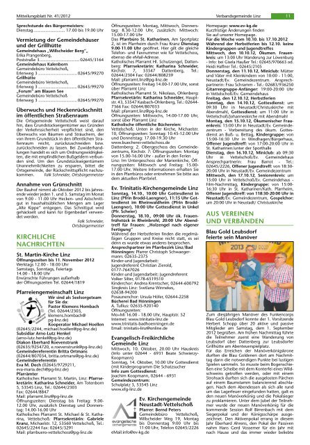 Ausgabe Nr. 41 vom 10.10.2012 - Verbandsgemeindeverwaltung ...