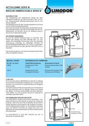 NETZKLEMME SERIE M BROCHE EMBROCHABLE SERIE M