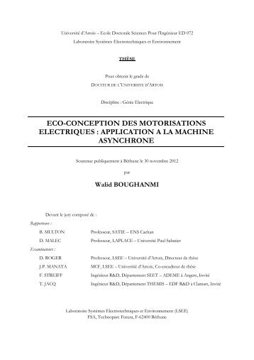 Télécharger la thèse - EDF R&D