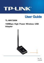 TL-WN7200N 150Mbps High Power Wireless USB Adapter - TP-Link