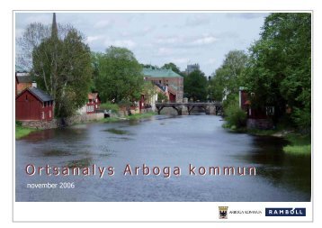 Ortsanalys 2006 - Arboga kommun
