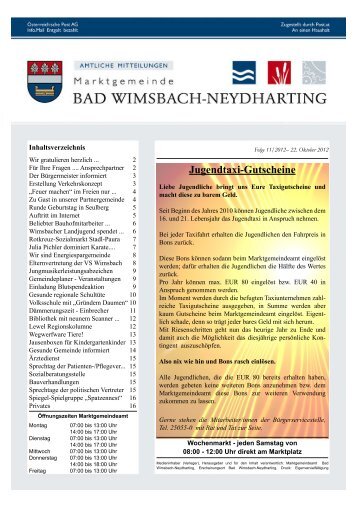 Gemeindenachrichten - Folge 11/2012 (1,44 MB) - .PDF