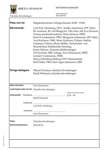 Trafiksäkerhetsrådet 12-09-03.pdf - Arboga kommun