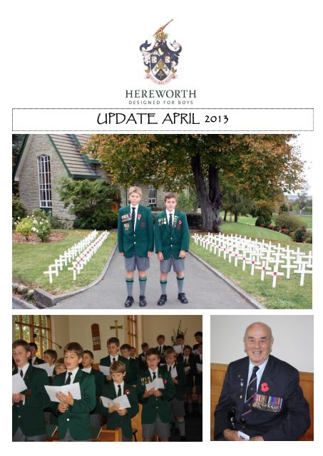 UPDATE APRIL 2013 - Hereworth School