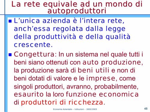 QL - Economia Aziendale Online - UniversitÃ  degli studi di Pavia
