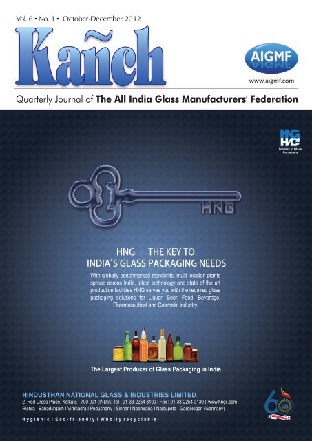 Download this Issue - The All India Glass Manufacturers' Federation