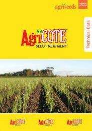 Seed Treatment - Agriseeds Pasture Site