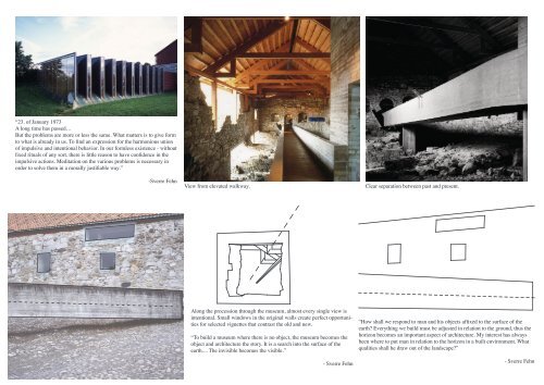 Hedmark Museum - collage and architecture