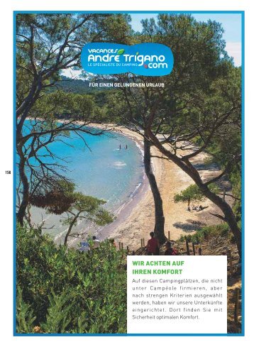 Unsere Urlaubsziele Vacances AndrÃ© Trigano (PDF, 2 ... - CampÃ©ole