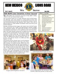 new mexico lions roar - Nmlions.org