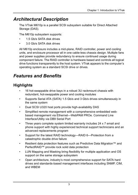 VTrak M610p Product Manual - Promise Technology, Inc.