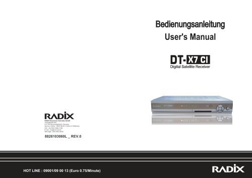 DT-X7 CI - Radix