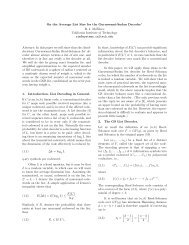 On the Average List Size for the Guruswami-Sudan Decoder - Caltech