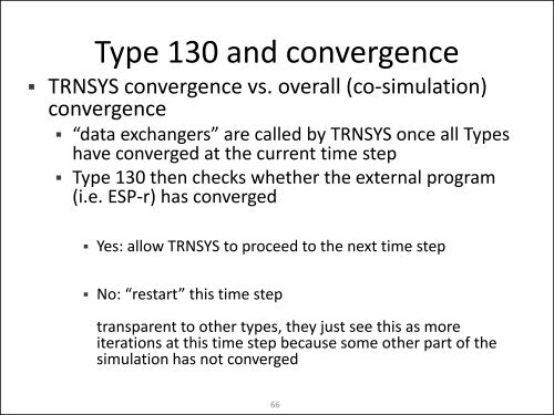 Co-Simulation Between ESP-r and TRNSYS Workshop