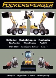 InTrac L 270 - Hoflader, Radlader, 3-Power und Gabelstapler
