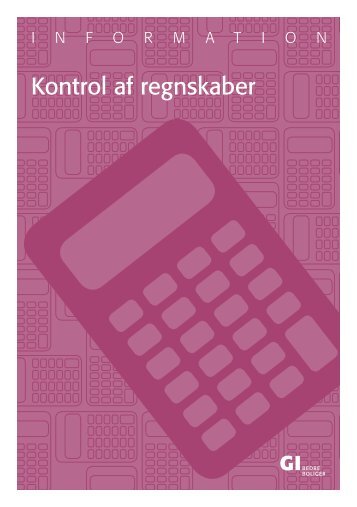 Kontrol af regnskaber - Grundejernes Investeringsfond